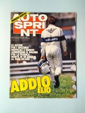 AUTOSPRINT 21-1986 MORTE ELIO