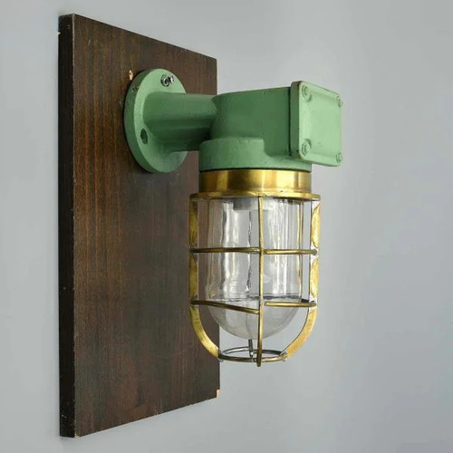 Vintage fibre bulkhead - vintage, light