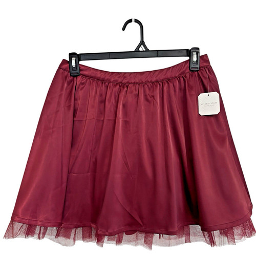 Altar state burgundy satin - state,