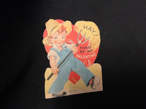 Vintage farm boy - vintage, with