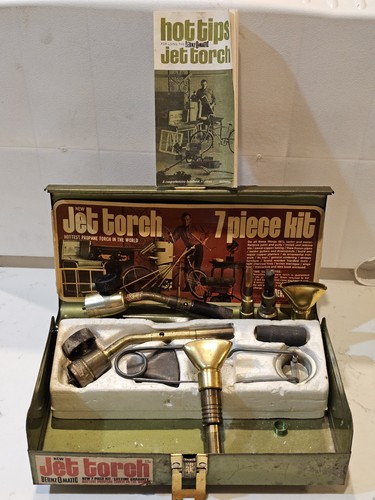 Vintage bernzomatic torch kit - vintage,