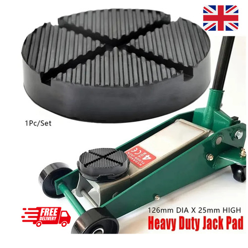 Rubber jack pad - pad, pinch