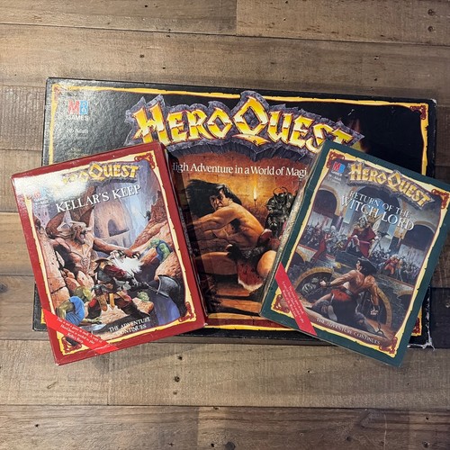 Hero quest board game 1989 - board,