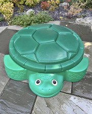 little tikes Turtle Sandbox Sandpit Games Safe Garden Toy for Kids Age 12month +