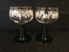 2 Luminarc Green Beehive Stem