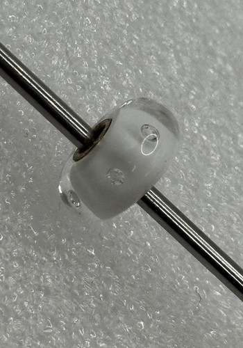 Trollbeads white bubbles - trollbeads,