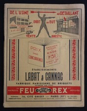 Catalog 1933 LABAT & CANNAC