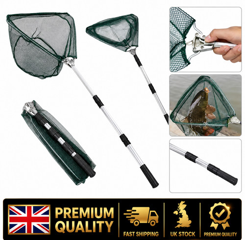 Foldable fishing landing net - foldable,