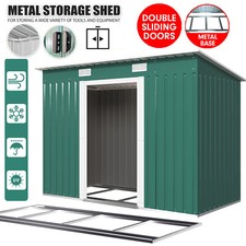8X4ft Metal Garden Storage