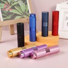 Perfume Atomiser Bottle 10ml Twist pocket Travel refillable Spray Fragrance UK