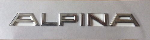 Genuine bmw alpina lettering - genuine,