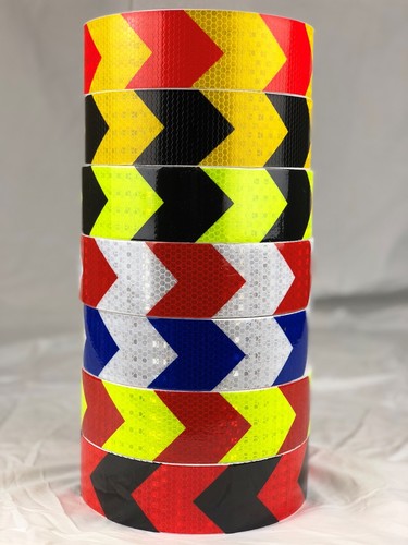 Arrow chevron reflective - reflective, tape