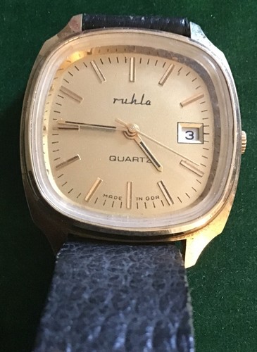 Vintage men ruhla watch - vintage,