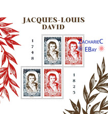 Jacques-Louis David Block - Salon Philatélique d'Automne 2025 - LIMITED EDITION