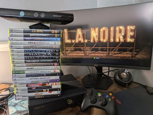 Xbox 360 slim console - console, 250gb