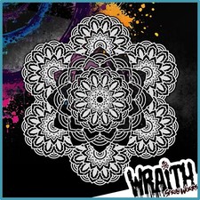 Mandala #2 - Reusable Airbrush Stencil Template