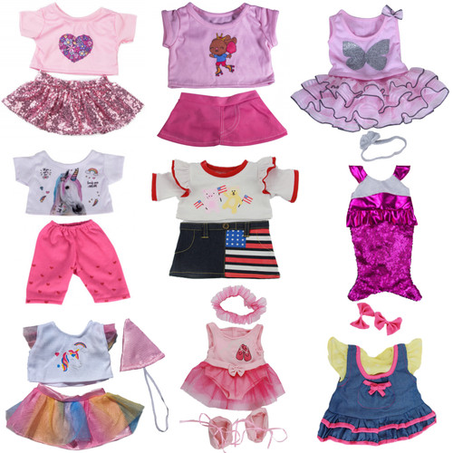 Girl teddy clothes - girl,