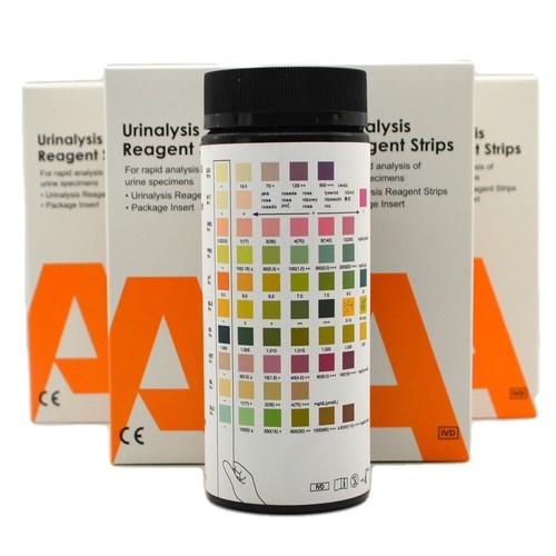 100 urine test - test, strips