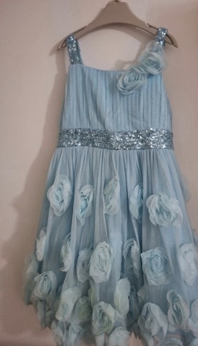 Monsoon girls blue sequin - blue,