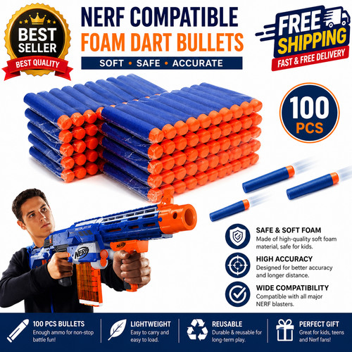 100pcs foam darts refill - foam,