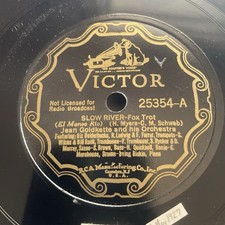 JEAN GOLDKETTE (Bix) "I'm Gonna Meet My Sweetie Now" (EE+) VICTOR 25354 [78 RPM