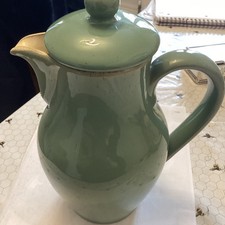Denby Manor Green Coffee pot 1.½ (900 ml) Stoneware - Vintage Good condition
