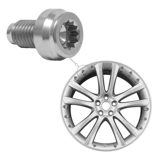 Split rim bolt fits jaguar - split,