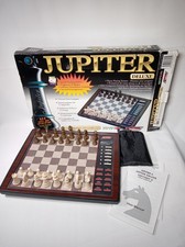 Systema Jupiter Deluxe Electronic Chess Computer 72 Levels – Works Great