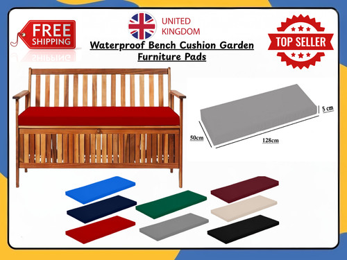 Waterproof bench cushion for - bench,