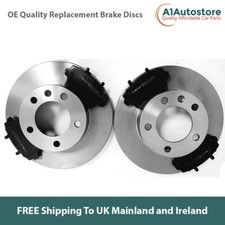 FRONT BRAKE DISCS & PADS FOR