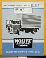 1961 White Compact Truck Model