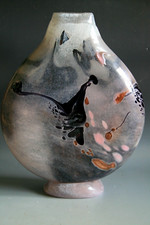 VINTAGE 1970S STUDIO GLASS VASE