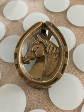 Very Nice Vintage Brass Door Knocker Free Postage