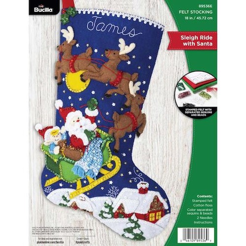 Bucilla felt christmas - bucilla,
