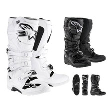 Motocross Boots Alpinestars Tech 7 Enduro Dirt Boots Rough Sole MX