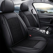 Black PU Leather Front Car
