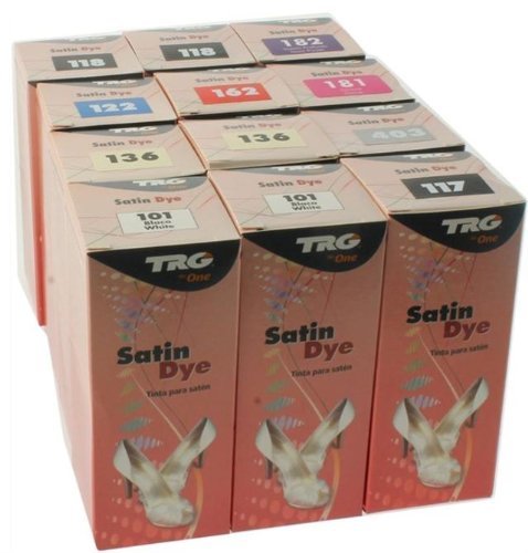 New trg satin shoe - new, dye