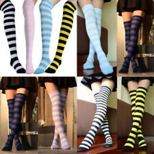 Women Ladies Thigh High Over the Knee Socks Girls Extra Long Cotton Stockings