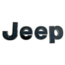Black JEEP Nameplate Emblem