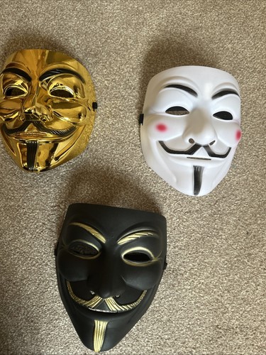 Halloween masks v for - halloween,
