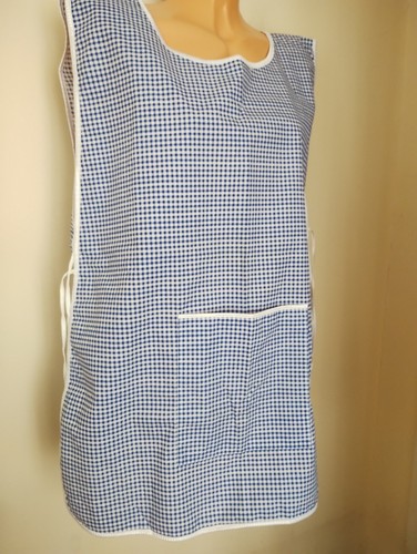 Vintage blue gingham - vintage, tabard