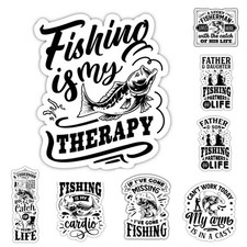 Fishing Stickers Vinyl Decals
