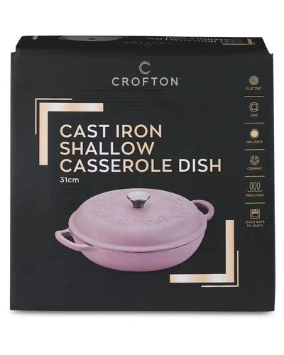Crofton cast iron shallow - cast,