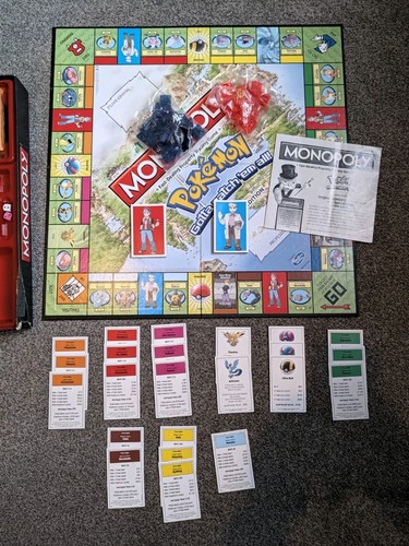 Pokemon monopoly kanto edition - pokemon,