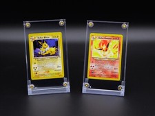10x Acrylic Case for Pokemon Cards Card Display Case Stand Protector Sports TCG