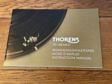 Thorens TD160 MkII Turntable