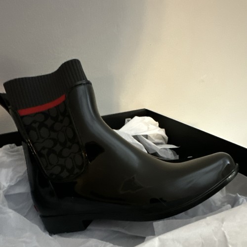 Coach g5255 black - rubber, rain