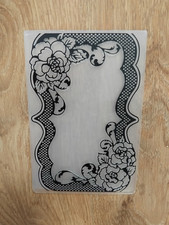 Hot off the Press Floral frame