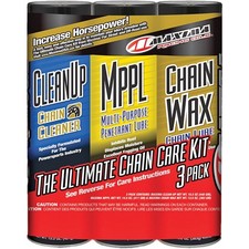 Maxima Ultimate Chain Wax Care Kit - 3/Pack 70-749203