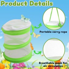 Green collapsible insect cage - green,